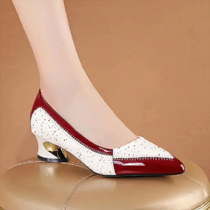 Women's Pointed Toe High Heels Fashion Business Dress Shoes for Woman Luxury Wedding Shoe Designer Shoes Zapatos Mujer