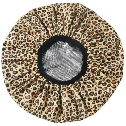 Portable Hair Salon Smooth Hair Oil Baking Cap 1PC Self-heating Tin Foil Hat Thickened Heating Steam Hair Mask Cap