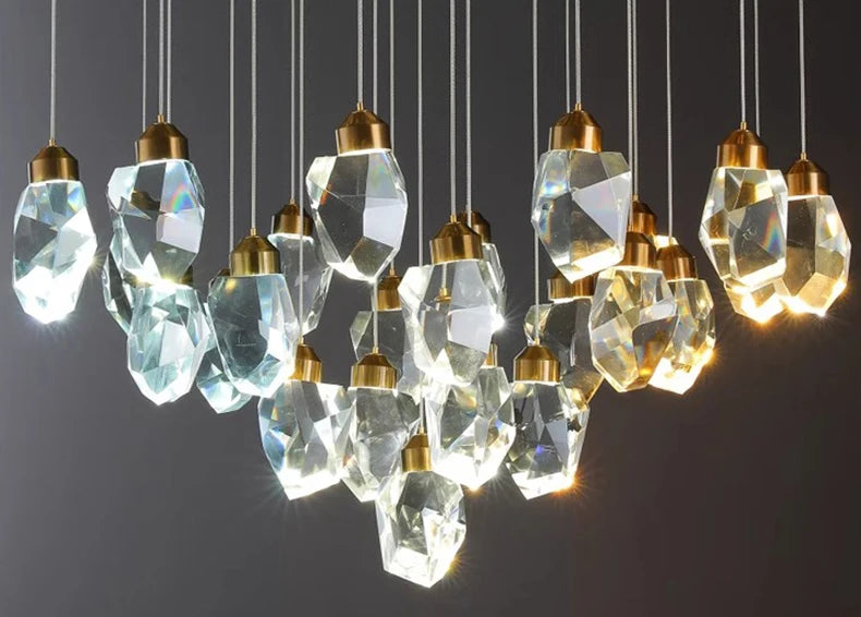 Living room decoration salon bedroom decor dining room Pendant lamp led lights for room indoor Chandelier lighting Chandeliers