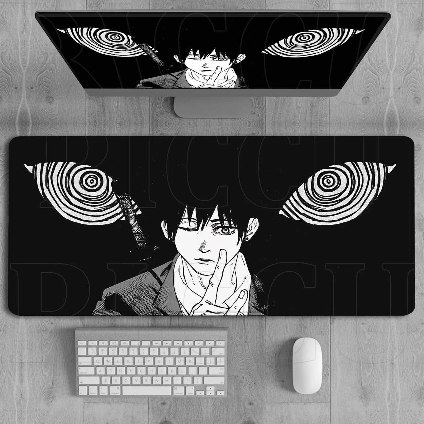 HD Chainsaw Man XXL Mouse Pad Anime reze Gamer Makima Gaming PC Accessories Mouse pads Large Keyboard Desk Mat Computer Keyboard