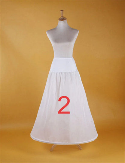 New Bridal Wedding Petticoat Underskirt Prom Hoop Crinoline Fancy Skirt Slip 11 Styles Customized