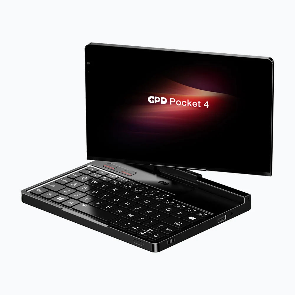 New GPD Pocket 4 2025 Mini Laptop PC 8 Inch AI 9 HX 370 8840U 16/32/64GB RAM 1/2TB NVME SSD 2K 144HZ Full-featured Handheld WIFI