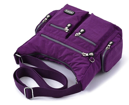 Women's Shoulder bag Nylon Female Travel Handbag Ladies Messenger Bag light CrossBody Bag High-grade Wear-resistant fabric