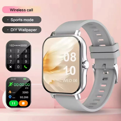Lenovo 1.83 Waterproof Sport Smart Watch Fitness Tracker Wireless Call Health Monitor Clock Smartwatch for Men Women iOS Android