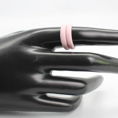 1pc Sports Hypotenuse Silicone Ring 7 Color for Women Wedding Rubber Bands Hypoallergenic Flexible Finger Rings