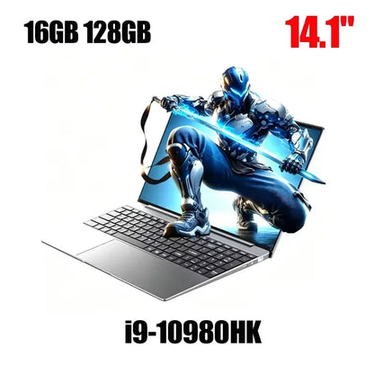 2026 I9 Windows 11 Laptop Intel CORE I9-10980HK Notebook 14.1 Inch 16GB RAM 1TB 2TB SSD 1920*1080HD Gaming Laptops Pc Gamer