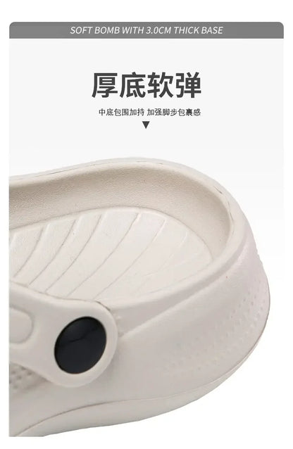 2026Summer Men Clogs Sandals Men's and Women's Leisure Slippers Beach Slides Home Garden Shoes Outdoor Sandals Plus Size46 47 48