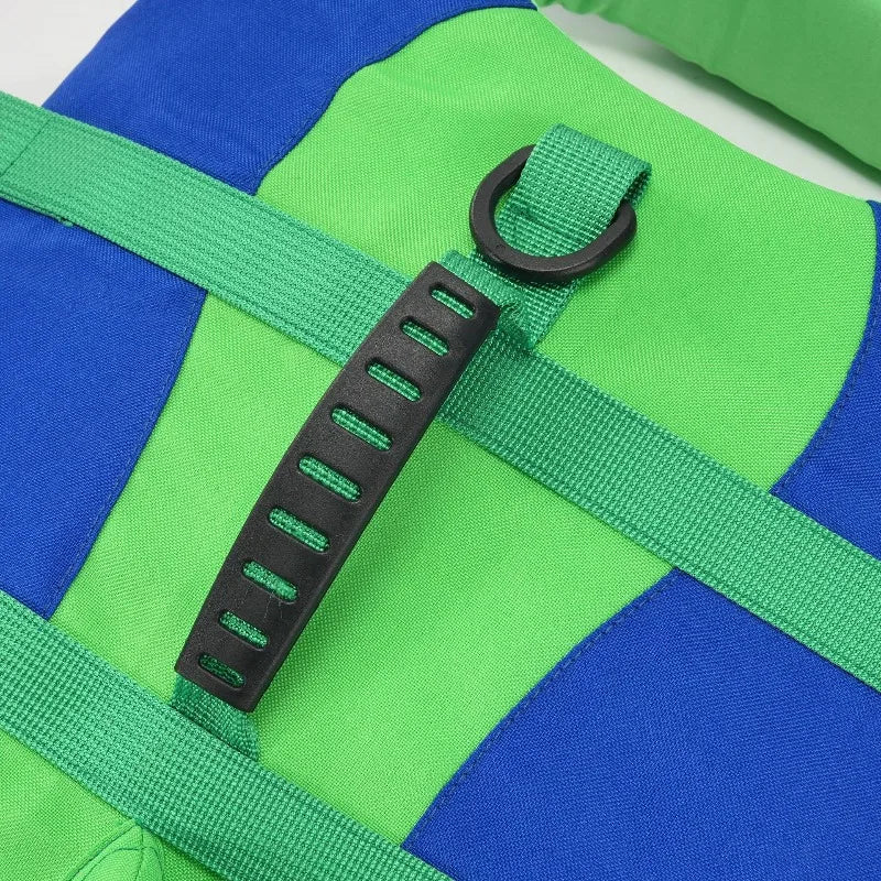 Pet Swimming Life Jacket Safety Vest For Dogs Swim Adjustable in Pool Surfing Drifting Dog Clothes Life Rescue Vest With Tail