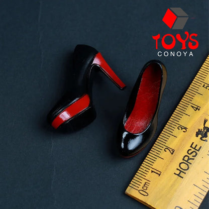 1/6 Fashion Girl High Heel Shoes for Female Women Simulation Stiletto Court Shoes Model for 12"Phicen Tbleague Body Doll