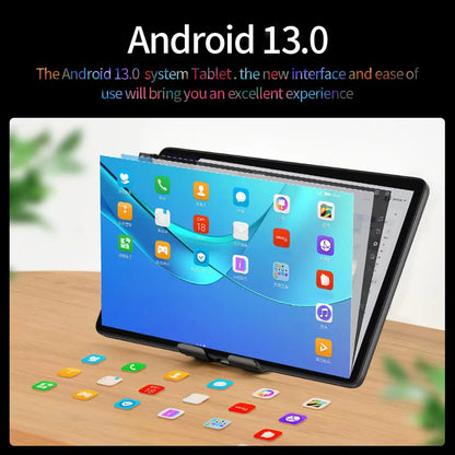 New 10.1 Inch Tablets Octa Core 3G Phone Call Dual SIM Dual Cameras 4+64GB Android 13 Google Play WiFi Bluetooth Global Version
