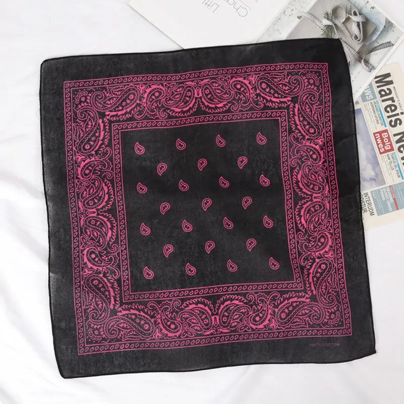 21 Colors Summer Ip Hop Bandana Casual Elegant Thin Breathable Neck Women Head Wrap Hair Scarves Shawl for Women/Men/Boys/Girls