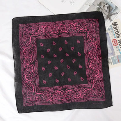21 Colors Summer Ip Hop Bandana Casual Elegant Thin Breathable Neck Women Head Wrap Hair Scarves Shawl for Women/Men/Boys/Girls