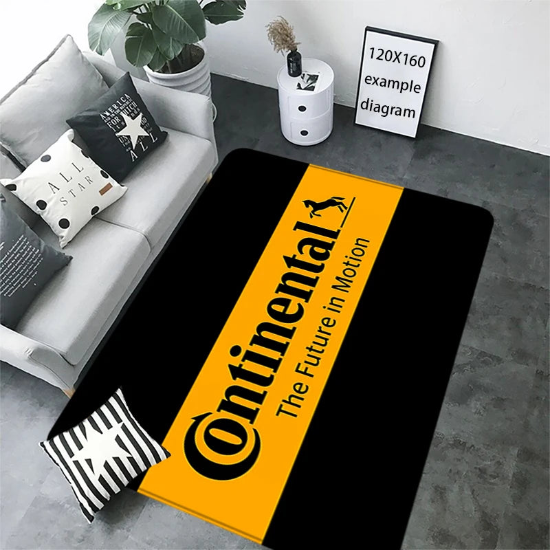 Door Mats Interior Foot Rug Continentals Tyres Welcome Floor Mat for Entryway Soft Hallway Carpet Kitchen Rugs Fluffy Home Decor