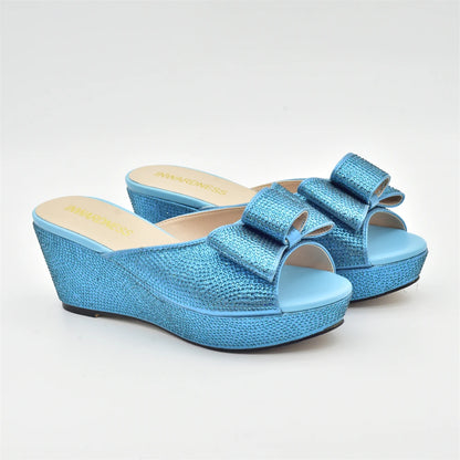 Designer Shoes Women Luxury 2026 Italian In Women High Quality African Wedding Shoes Spring Shoe Platform Woman Summer Slippers