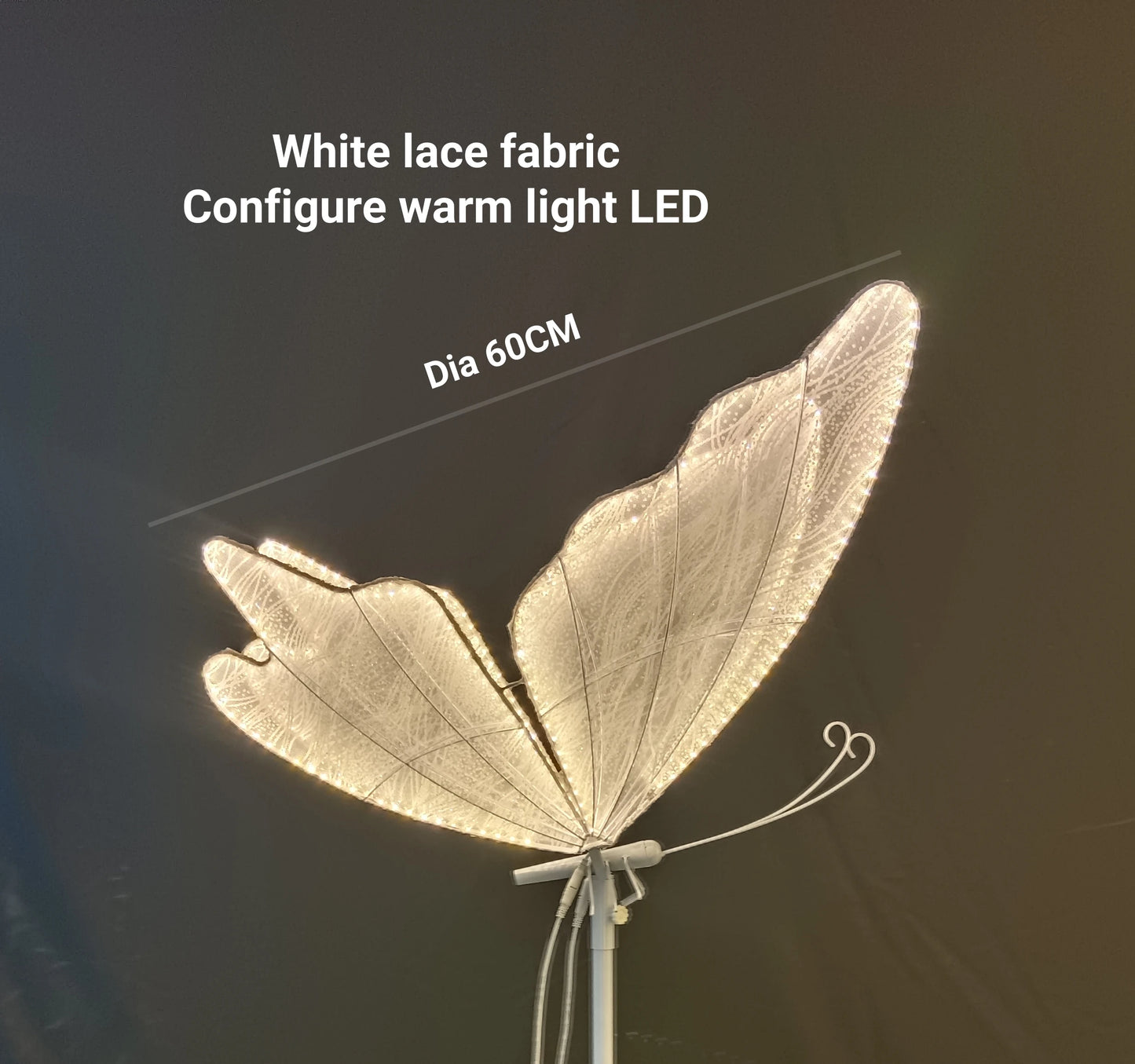 Wedding Light Decorations Butterfly Movement Modern Gold Romantic Butterfly LED Lights for Home Party Holiday Decor Lighting