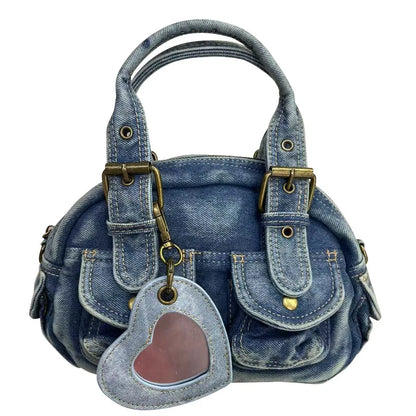 Denim Crossbody Bags for Women Shoulder Bags Hand-held Retro Purse and Handbags Luxury Bags Designers Bag Сумка Женская Bolsa