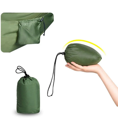 High Strength Colorful Hanging Hammocks Foldable Single and Double Size Camping Hammock Easy Setup Dacron Outdoor Swing Beach