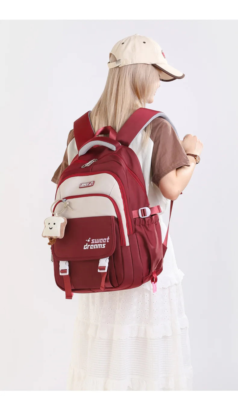 2025 Waterproof Girl Backpack Children School Bags for Kids Book Bag Children New School Backpack Girls mochila infantil escolar