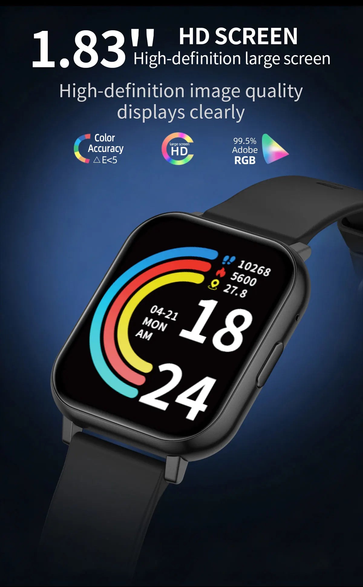 LIGE 2026 New Smart Watch Women Men Bluetooth Talking Blood Oxygen Heart Rate Monitoring Smart Watch For Women Men Holiday Gift