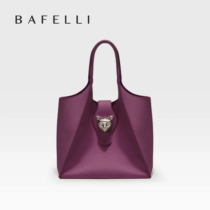BAFELLI 2026 WOMEN'S HANDBAG TOTE TRAVEL BAGS GENUINE LEATHER CASUAL FASHION LUXURY BRAND UNISEX PURSE BUSINESS STYLISH DESIGNER