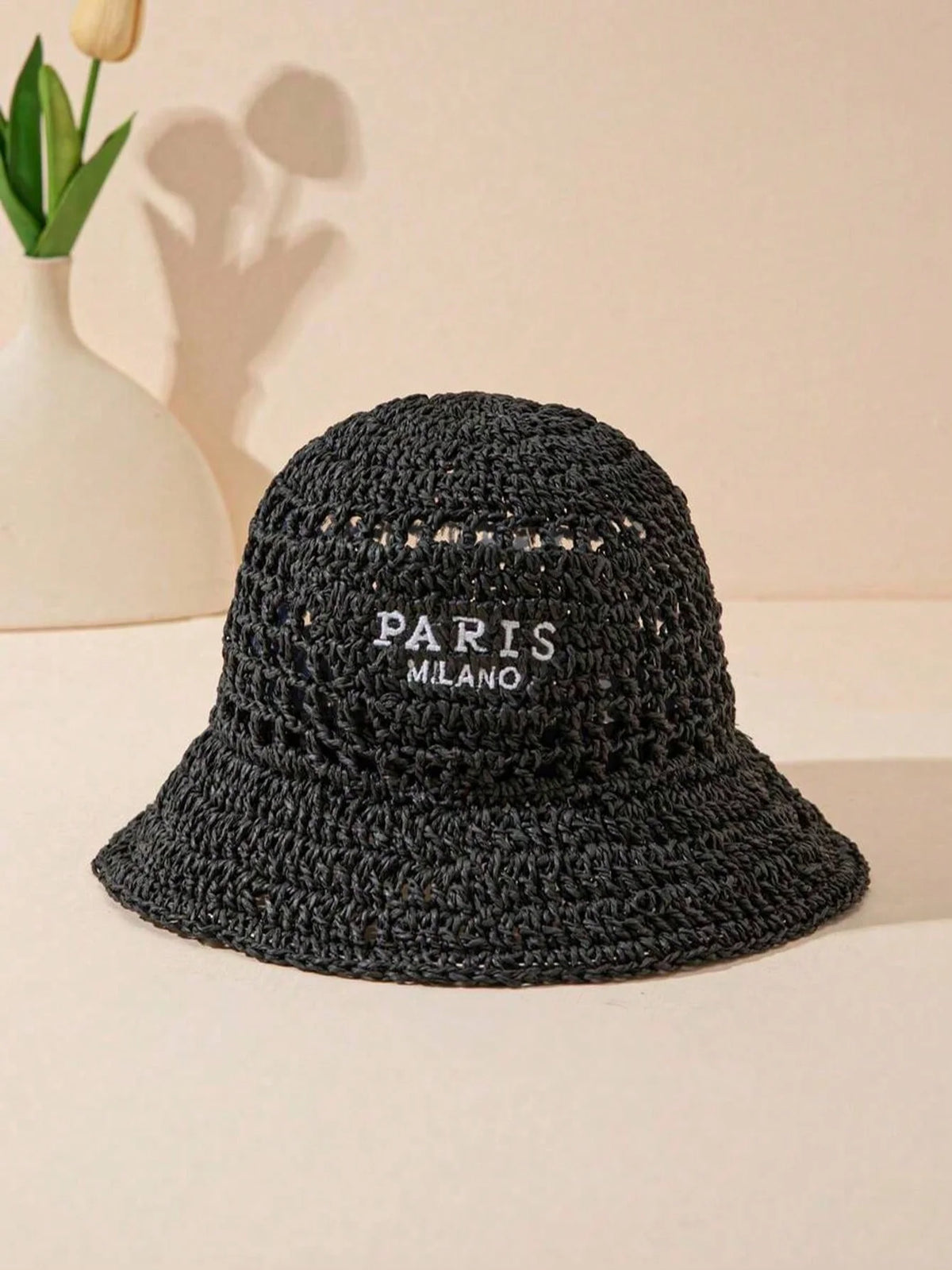 Summer Sun Hats for Women Straw Hat Showing Face Small Bucket Hat Large Brim Sunshade  Sunscreen Seaside Beach Cap Ventilate