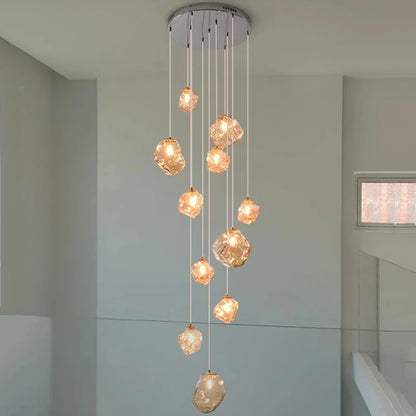 Modern Stair chandelier Pendant lights indoor lighting Ceiling lamp hanging light led Chandeliers for living room indoor lightin