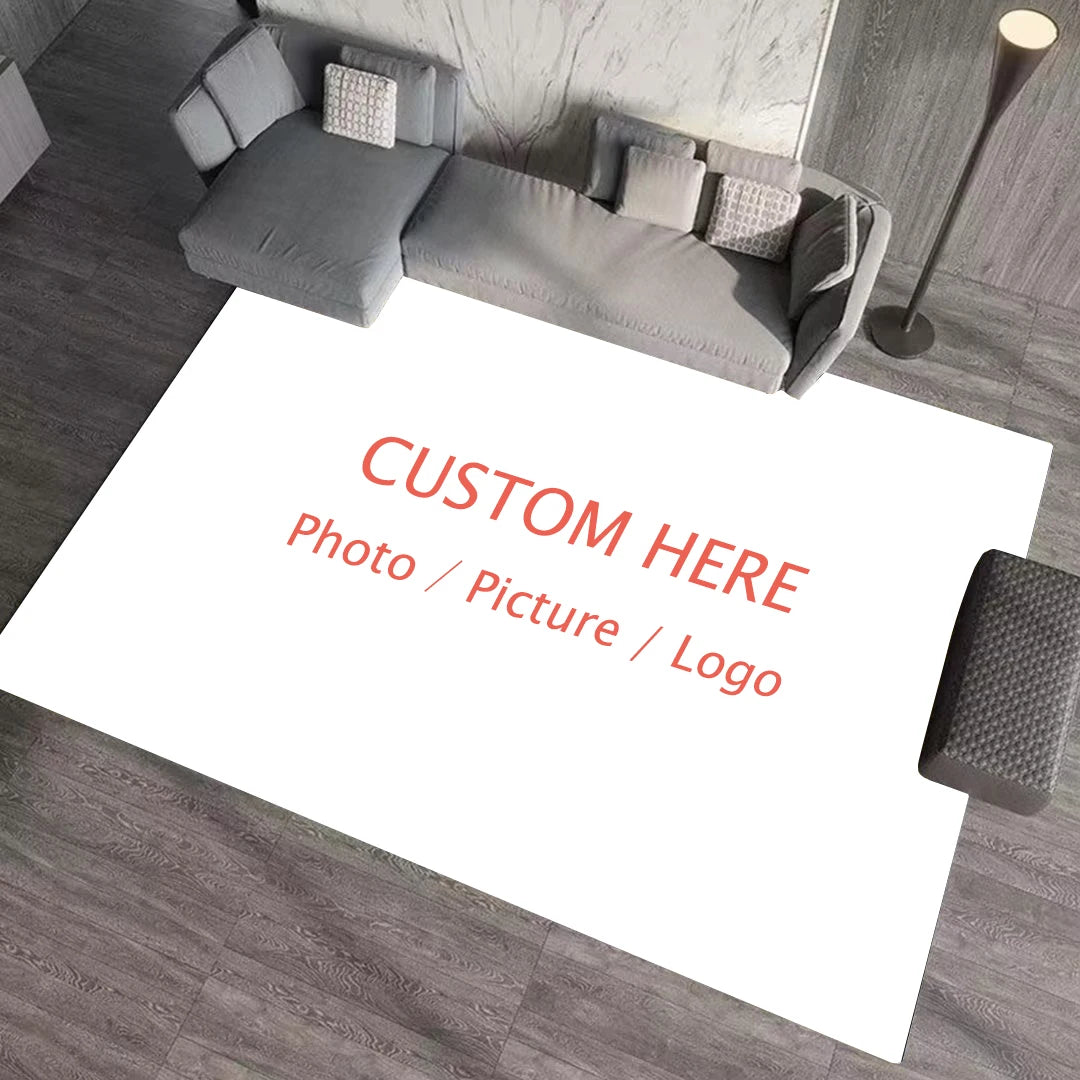 Modern Halloween Party Decoration Floor Mats Antiskid Washable Living Room Sofa Carpet Easy Clean Bedroom Bedside Mat Customized