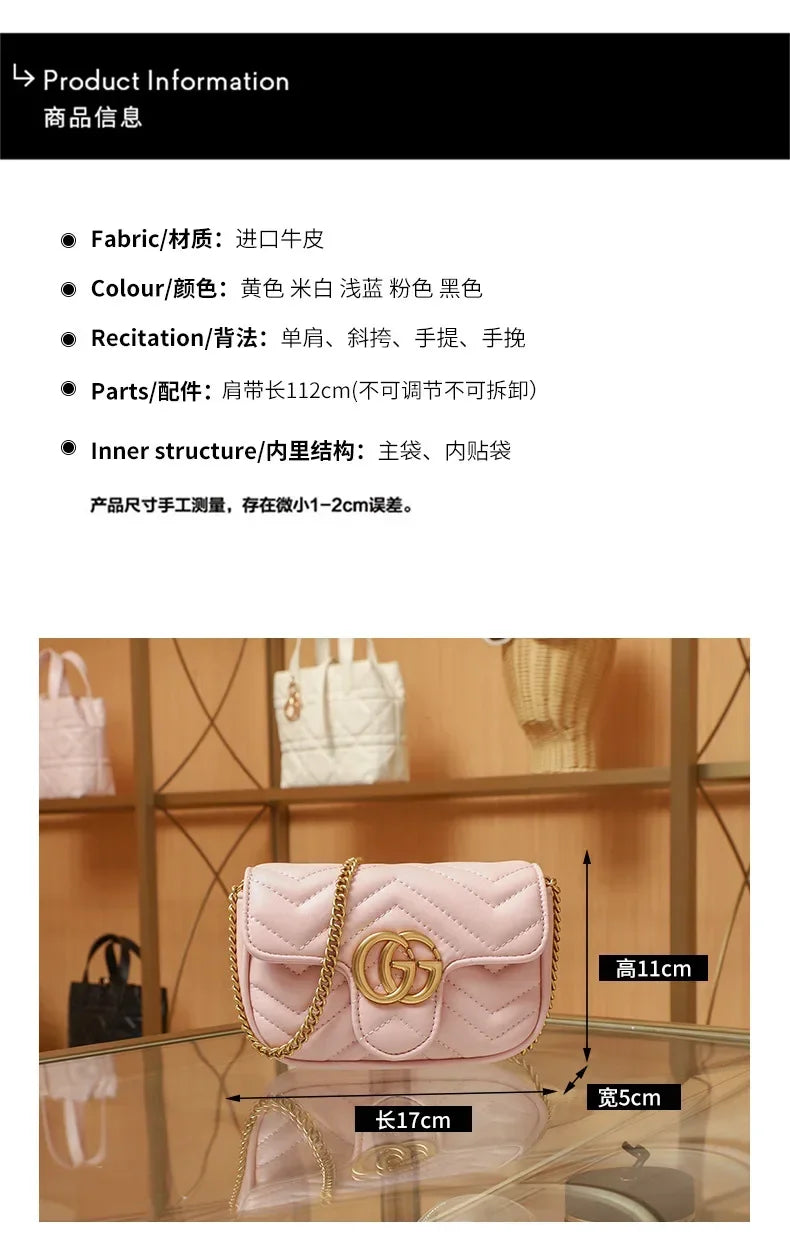 Classic Popular Tote Bags For Women, Genuine Leather Handbag For Ladies By Luxury Brand Elegant Inspiration