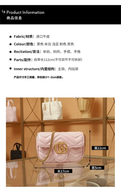 Classic Popular Tote Bags For Women, Genuine Leather Handbag For Ladies By Luxury Brand Elegant Inspiration