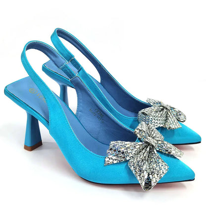 Excellent Italian Hollow Design Women Shoes Matching Bag in Silver Color Mature African Ladies Comfortable Sandals for Party
