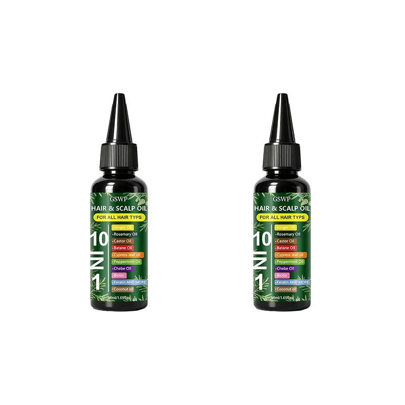 GSWP 10-in-1 Moisturizing Hair Oil: Hydrates and nourishes to care for your tresses.50ml/100ml