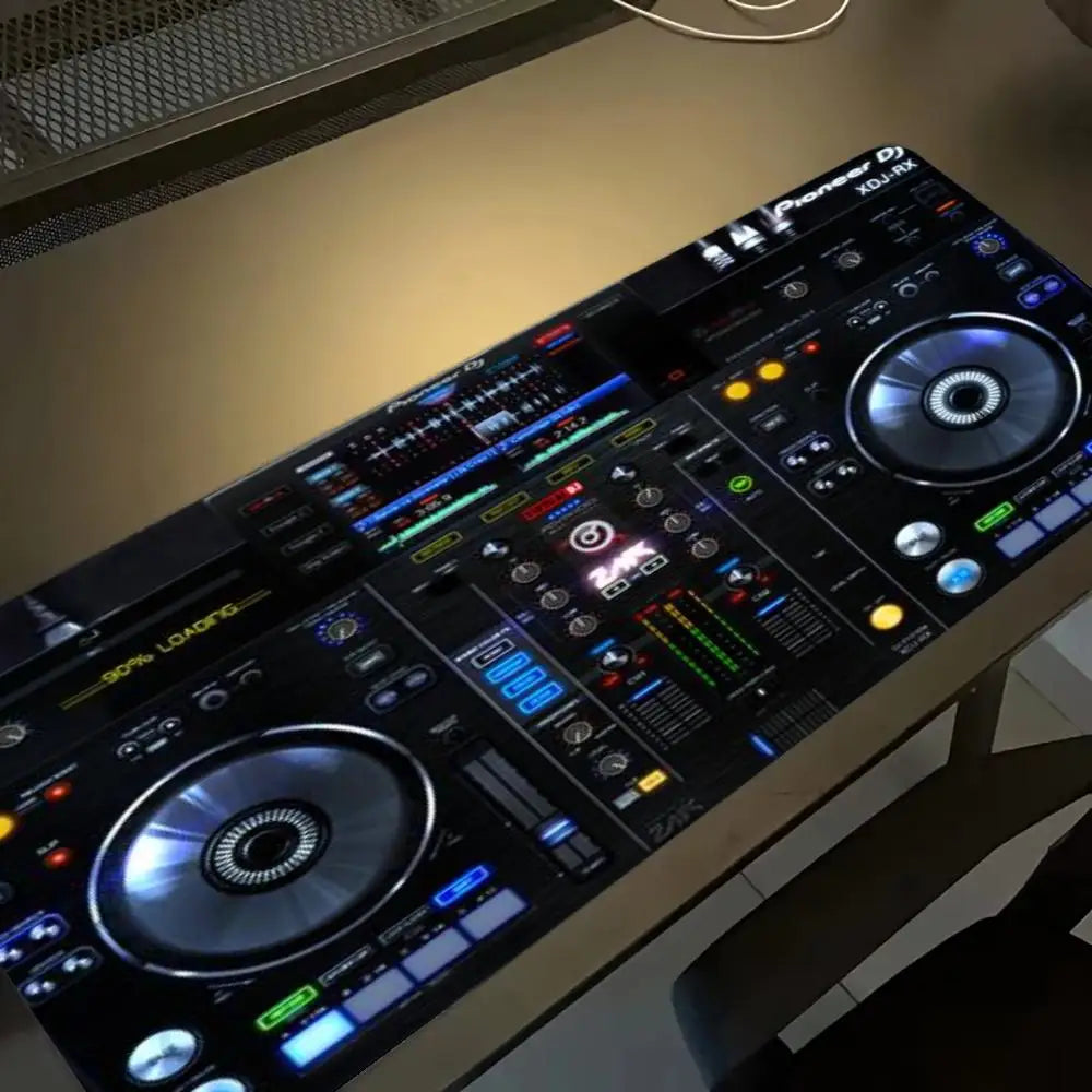 DJ Music Mixer Mousepad Desk Accessories Desk Mat Gaming Mats Desk Decorating Supplies Mouse Pad Long Pad Office Decor Carpet