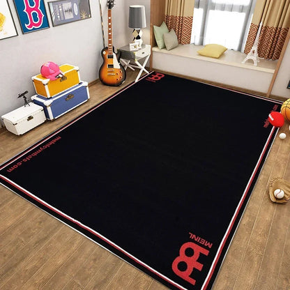 Vintage Sound Absorbing Stage Carpet Mat Rugs for Soundproofing Bass Drums Snare Electronic Jazz Musical Floo