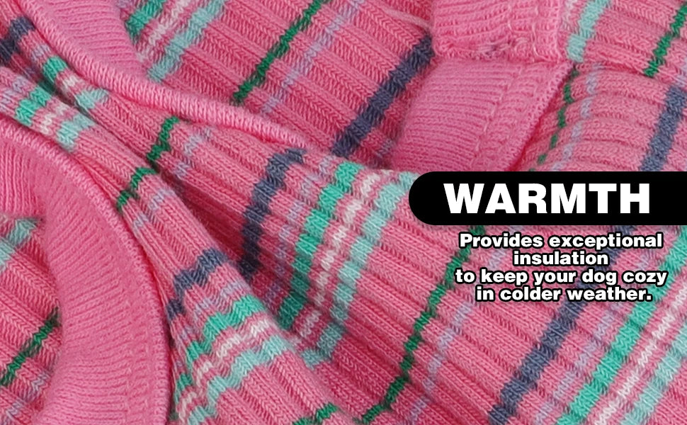 Rib Dog Shirt Vest for Small Dogs Chihuahua Puppy Clothes Tank Tee-Pink