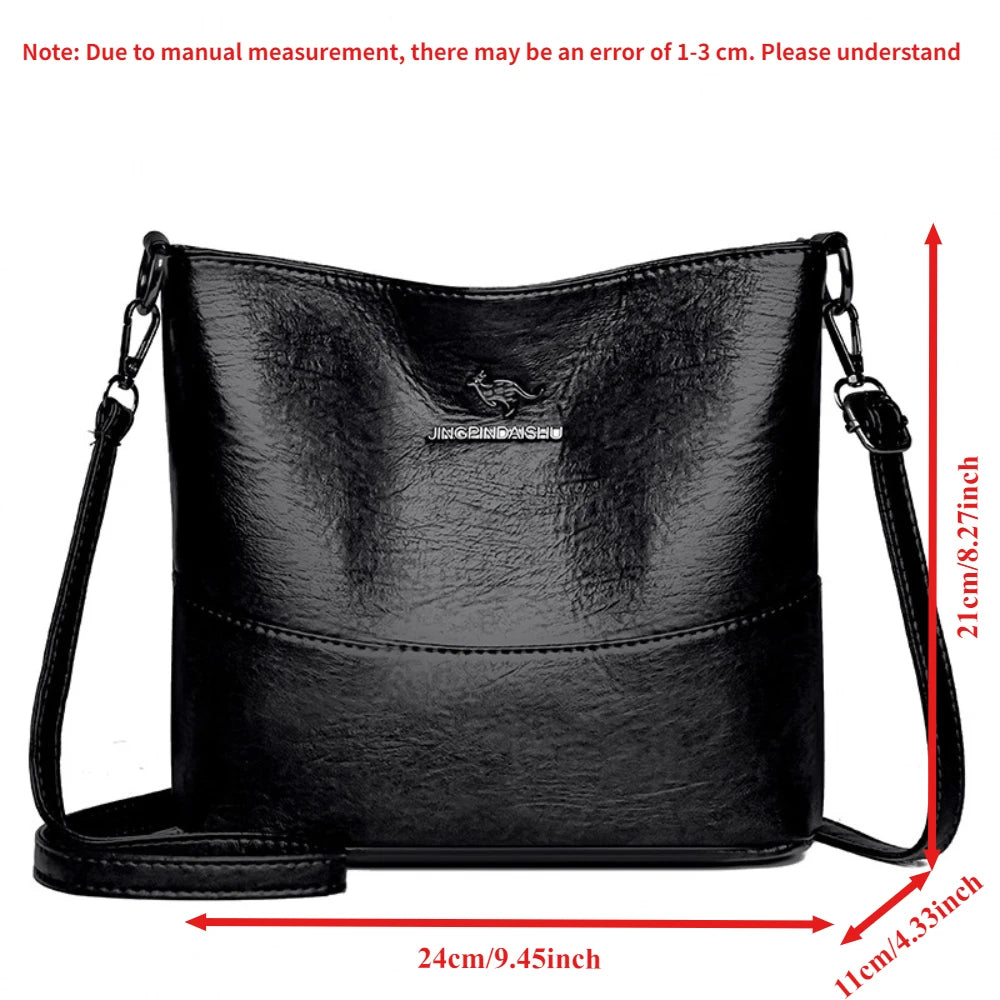 Genuine Brand PU Leather Sac Luxury Handbags Women Bags Designer Shoulder Crossbody Hand Bags for Women 2026 Purses and Handbags