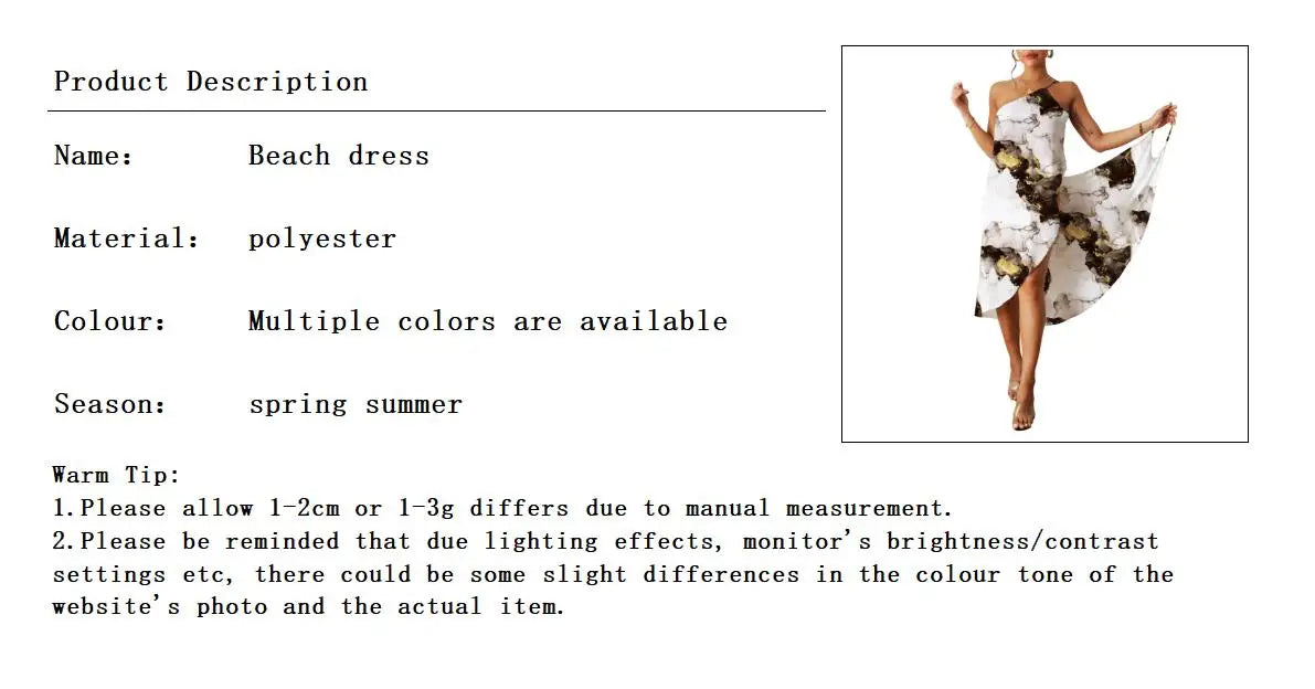 One Pieces Print Sexy Beach Dress Woman Summer Aesthetic Clothing Sleeveless Floral Beachwear Midi White Dresses for Women 2023