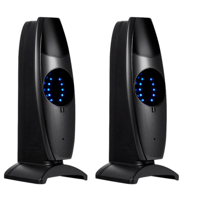 LED Transmitter Silent Disco Headphones for Quiet Events Parties Meetings Yoga - Adjustable Volume Wireless Music Headsets