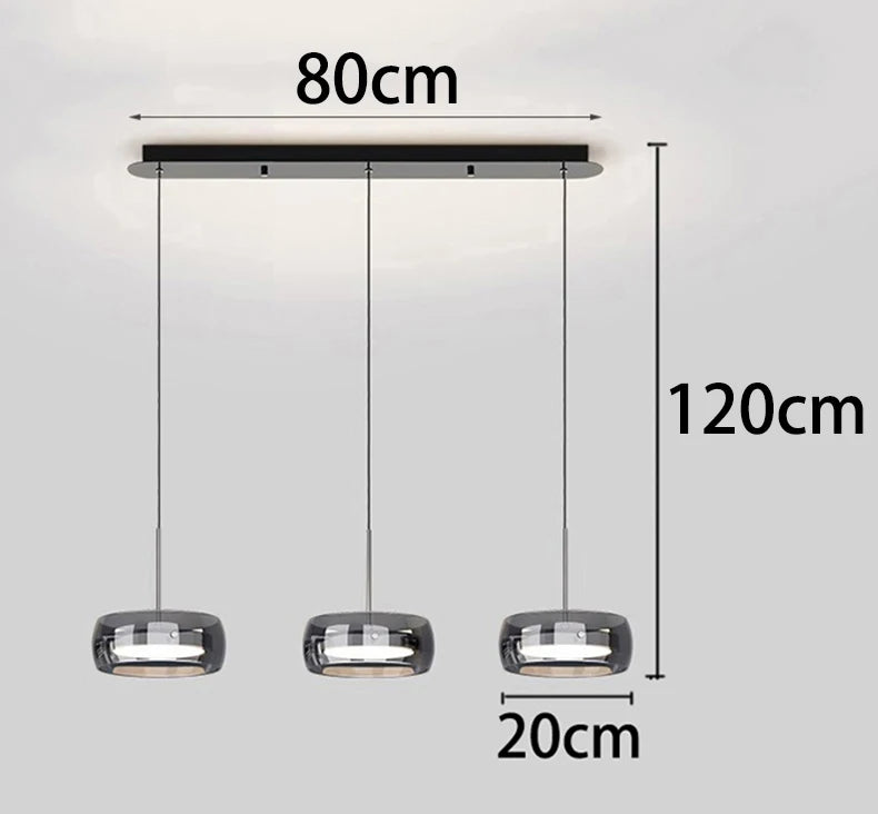 Modern home decor led lights pendant light lamps forstaircase Chandeliers for living room hanging light indoor lighting