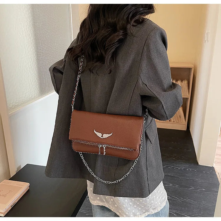 Fashionable Crossbody Bags for Women Shoulder Bags Minimalist Chain Designer Bag Retro Purse and Handbags Bolsos Mujer Сумка Sac