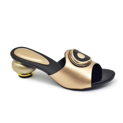 New Fashion Open Toe Ladies Shoes and Sandals Luxury Designer High Heels Sandals for Wedding Nigerian Women Party Pumps