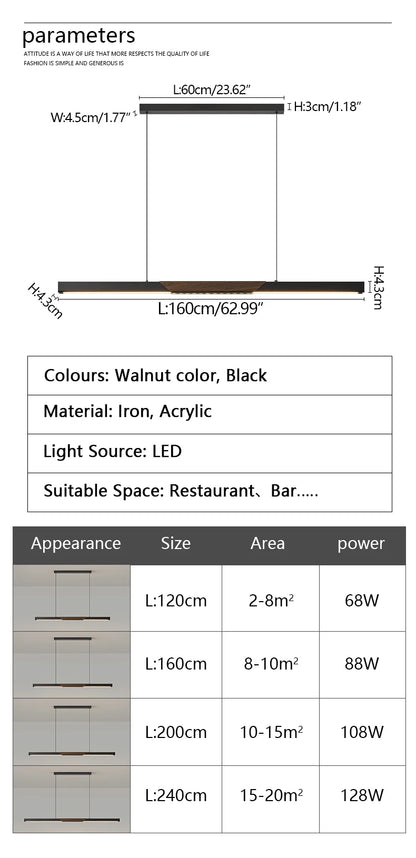 Pendant lights restaurant lights Nordic modern   bar dining room chandeliers LED kitchen lamps  Suitable for dining tables
