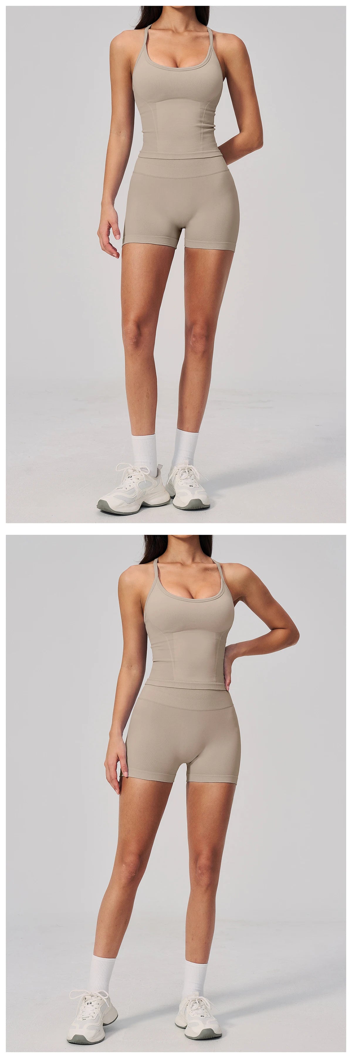 Fitness Suit 2PCS Women's Tracksuit Yoga Set Sports Outfits Gym Clothes Running Push Up Sportswear Female Workout Yoga Clothes