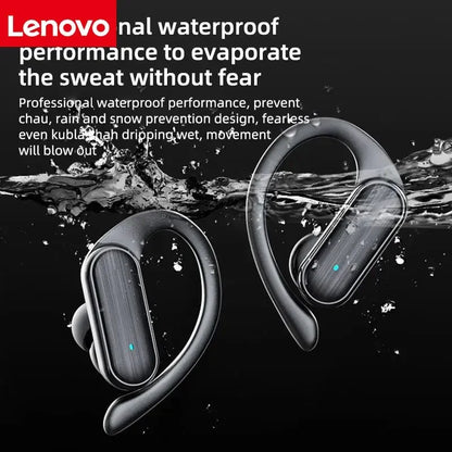 Lenovo A520 Wireless Bluetooth Earbuds Mini Touch Control Headphones HD Stereo Sound Built-in LED Light Portable Earphones