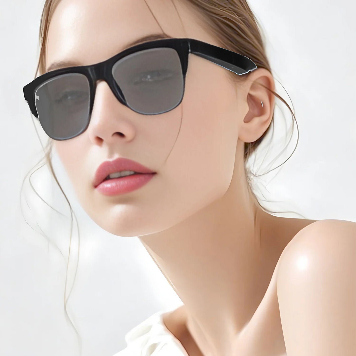 TWS Bluetooth Headphones Smart Glasses Binaural Music Touch Earphones With Microphone Audio Sunglasses Call for All Smartphone