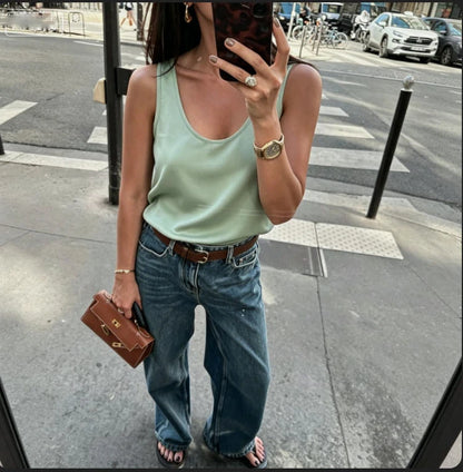 2026 Women Casual Sleeveless Tank Top
