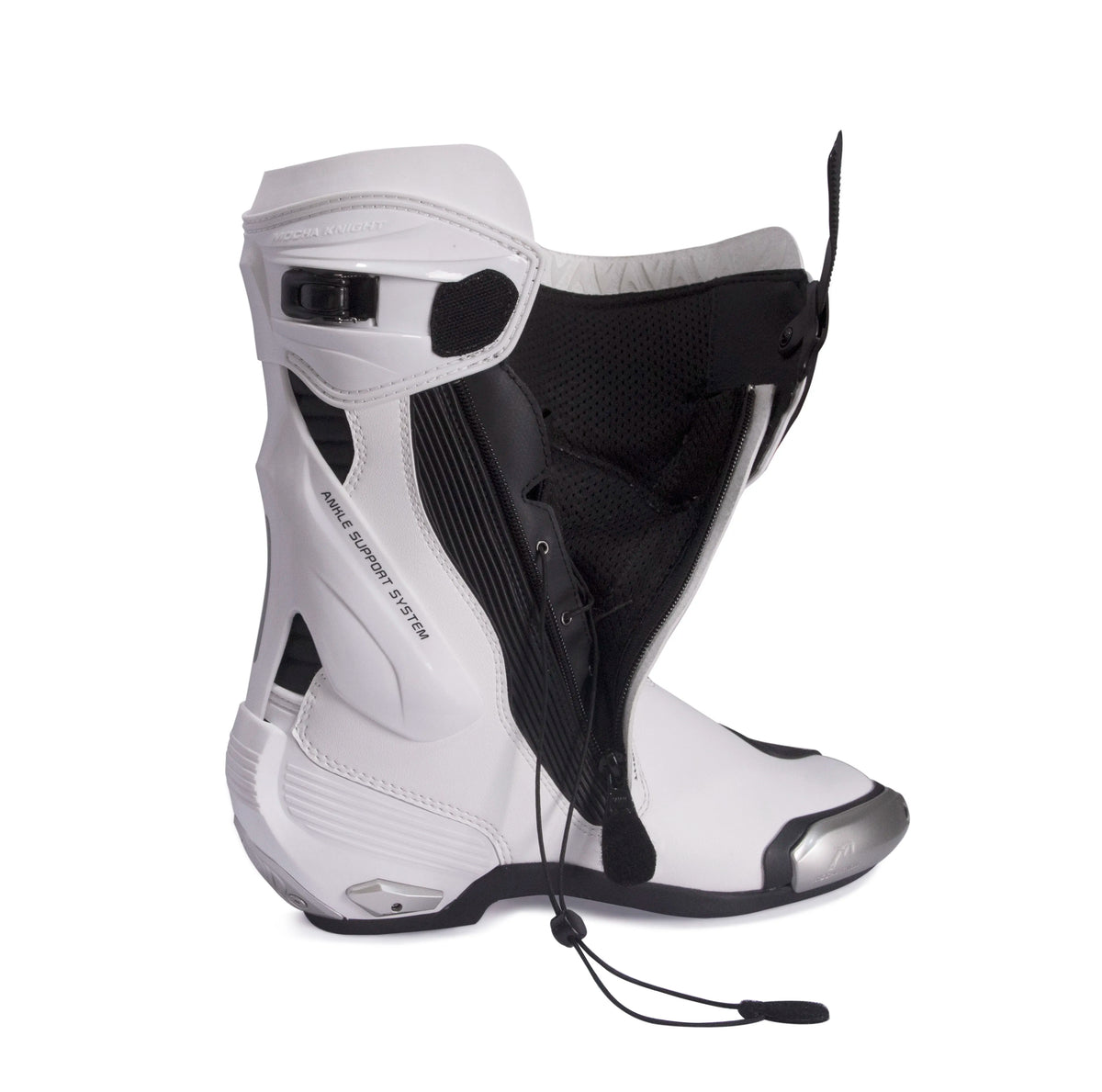 New MOCHA KNIGHT Motorcycle Track Boots CE Certification Professional Racing Off-road Botas Men Women BENKIA Supertech Boots