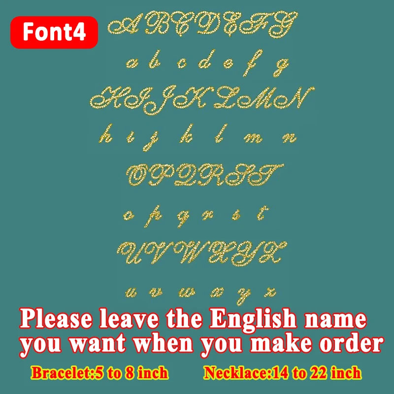 New Customized 26 Letters DIY Names Moissanite Pendant Necklace 925 Silver Jewelry Moissanite Necklace Bracelet For Women Gift
