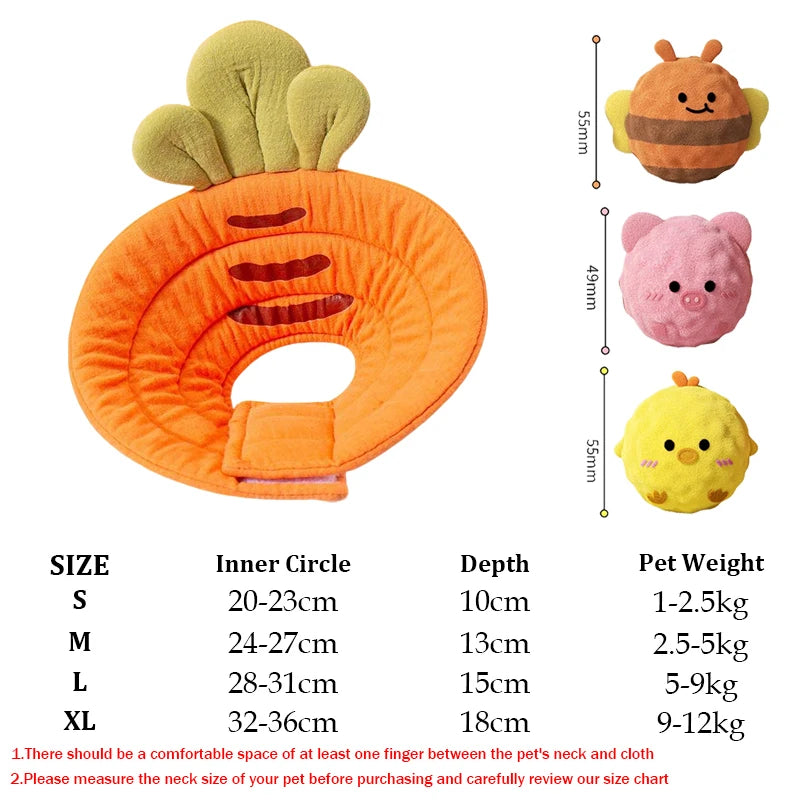 Soft Elizabeth Recovery Collar for Cats Dogs - Anti-Lick Bite Protection Cone Adjustable Pet Post-Surgery Neck Cover Wholesale