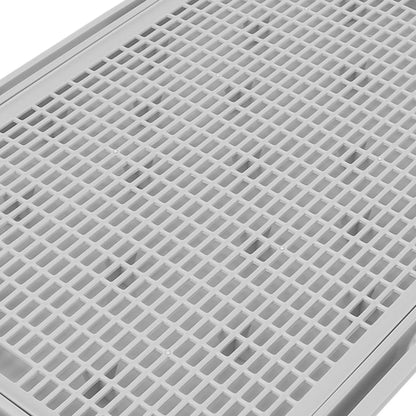 Kitty Litter Mat Cat Litter Mat Spacious Double Layer Washable Anti Slip Bottom Cat Litter Box Mat Cat Litter Catcher Mat
