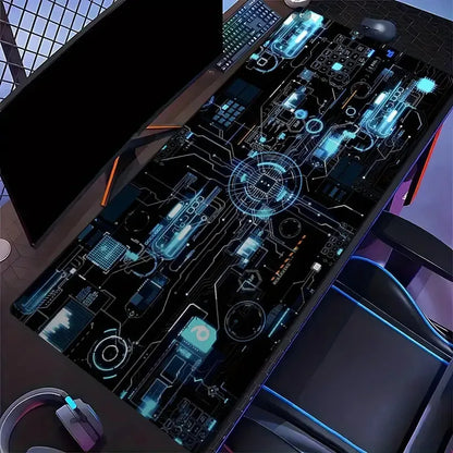 nnovate the future circuit board design, with anti-slip properties computer desk accessories one piece playmat pk control 1
